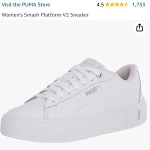 NWT puma smash platform v2 soft foam sneakers